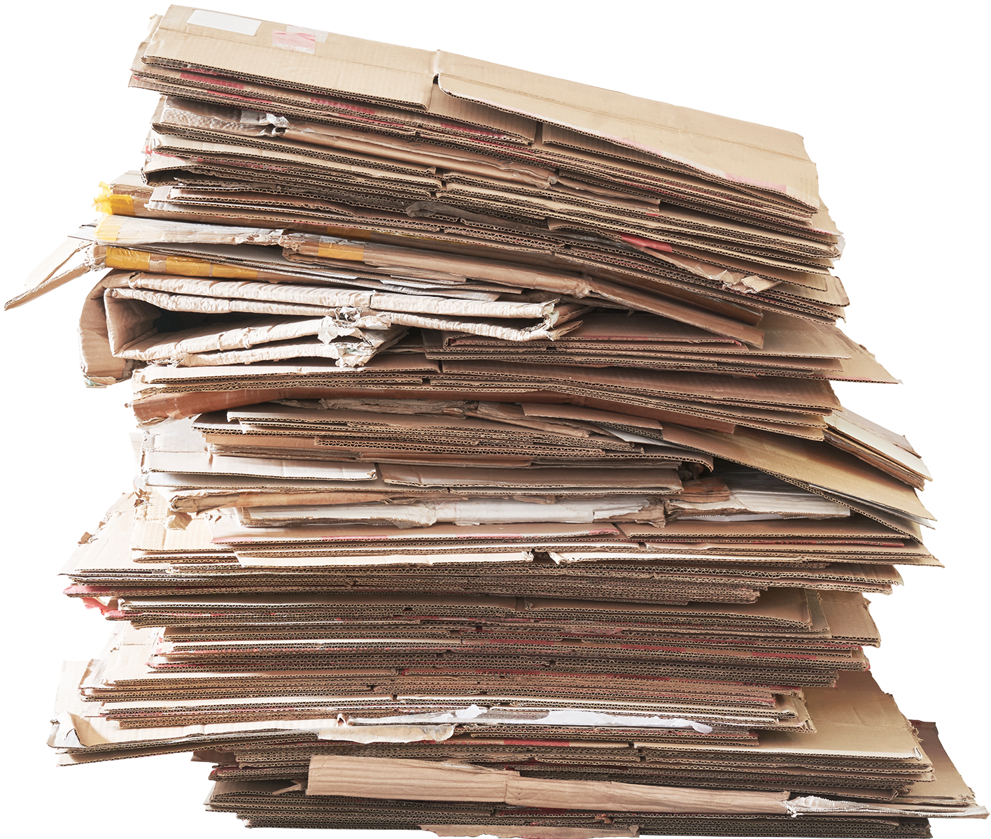 Number section background - section 2 - Gemaakt van gerecycled karton.